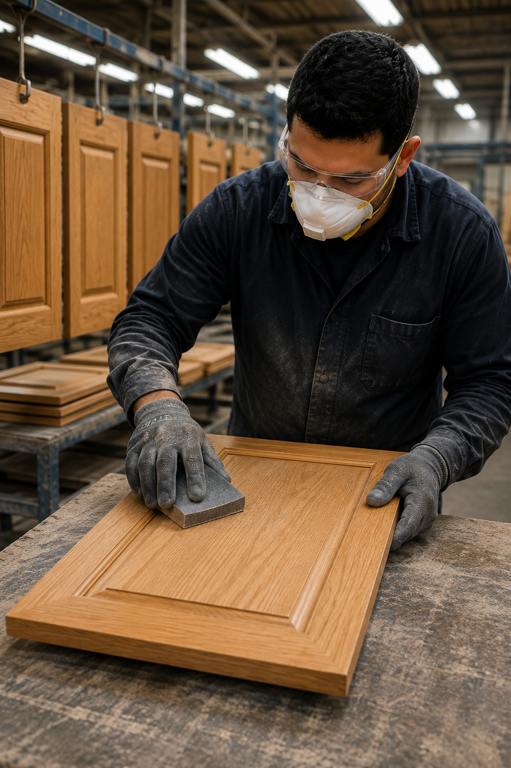 Sanding & scuffing