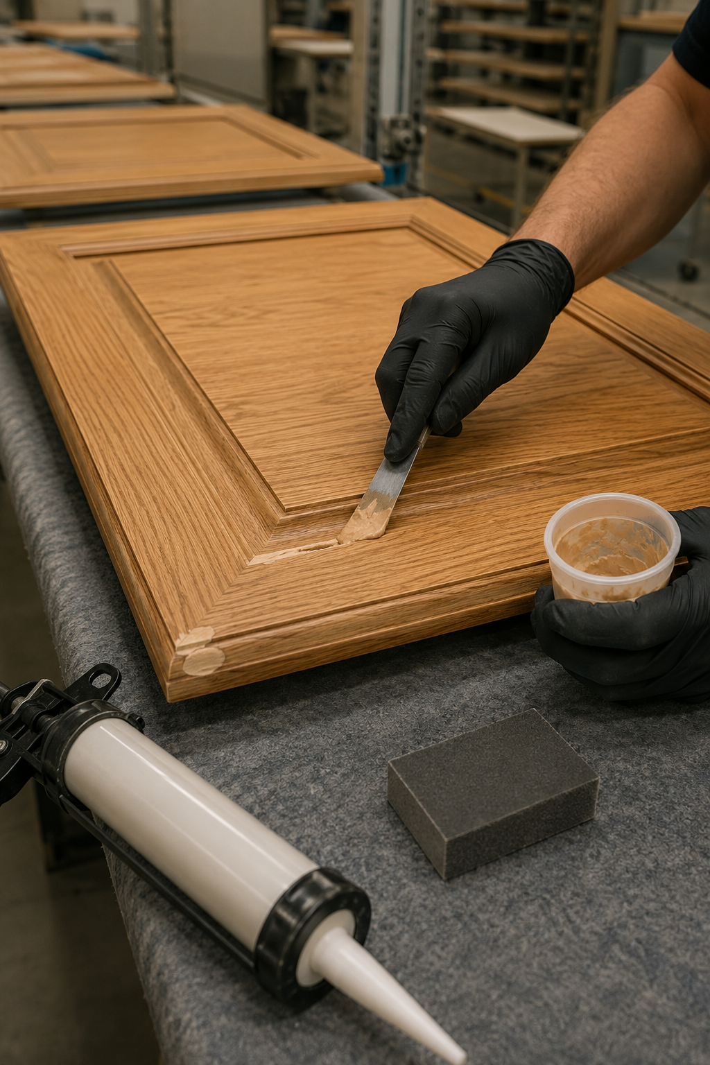 Fill, caulk & repair