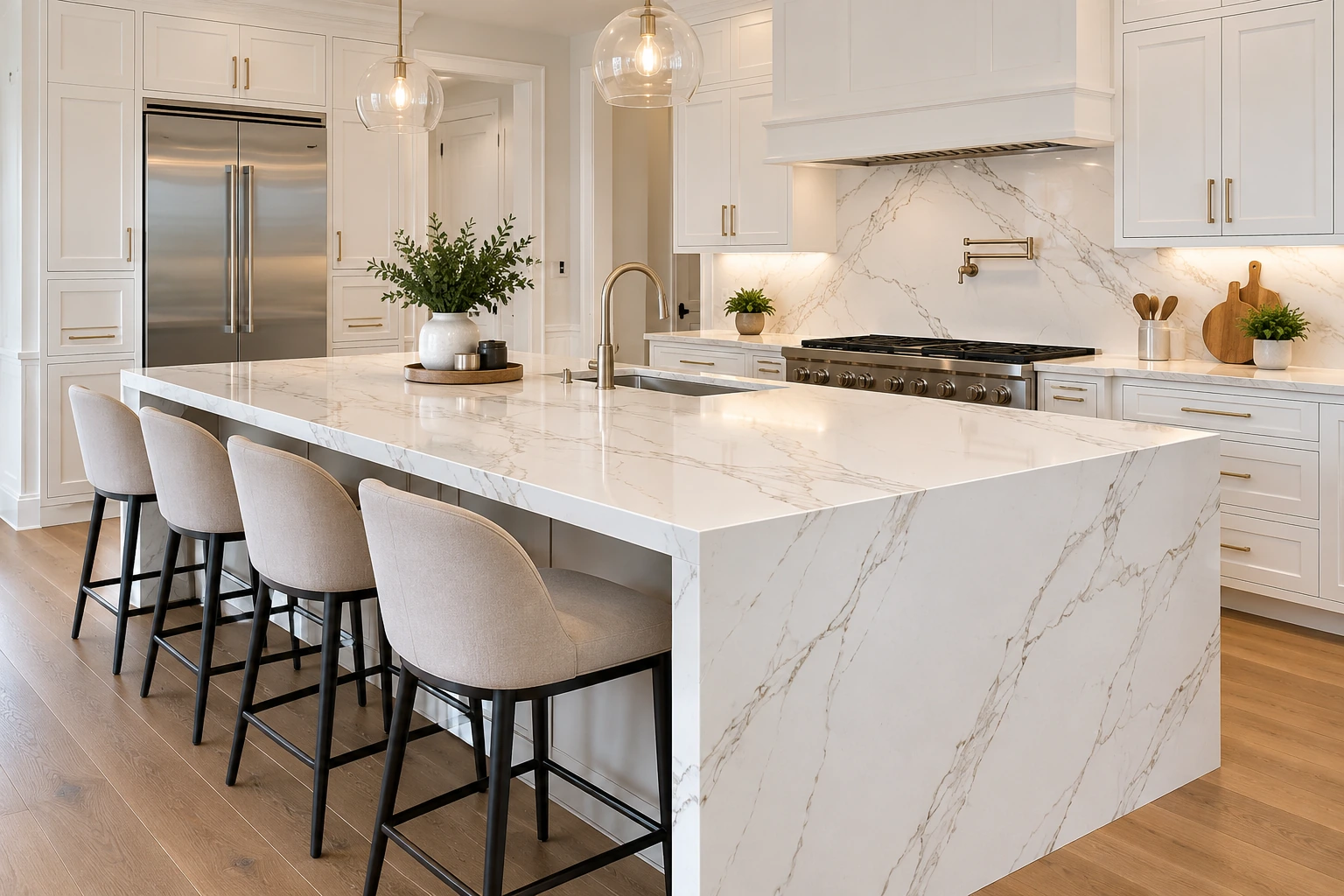 Finish the kitchen with a new countertop