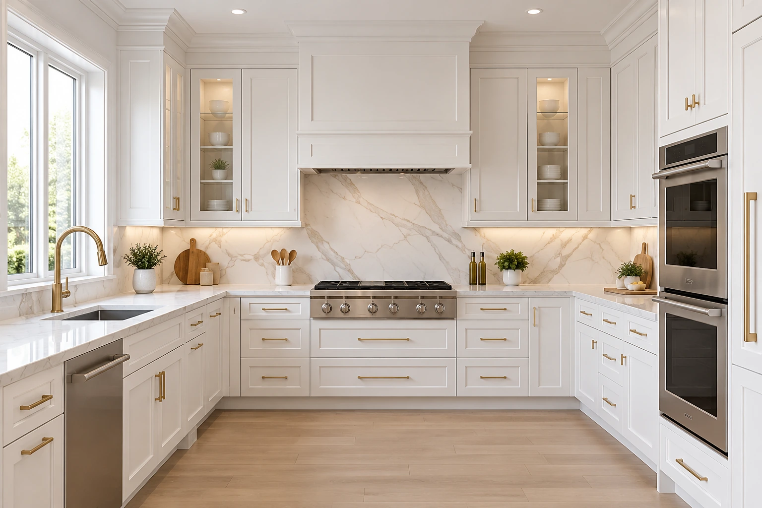 A showroom kitchen, in five days.
